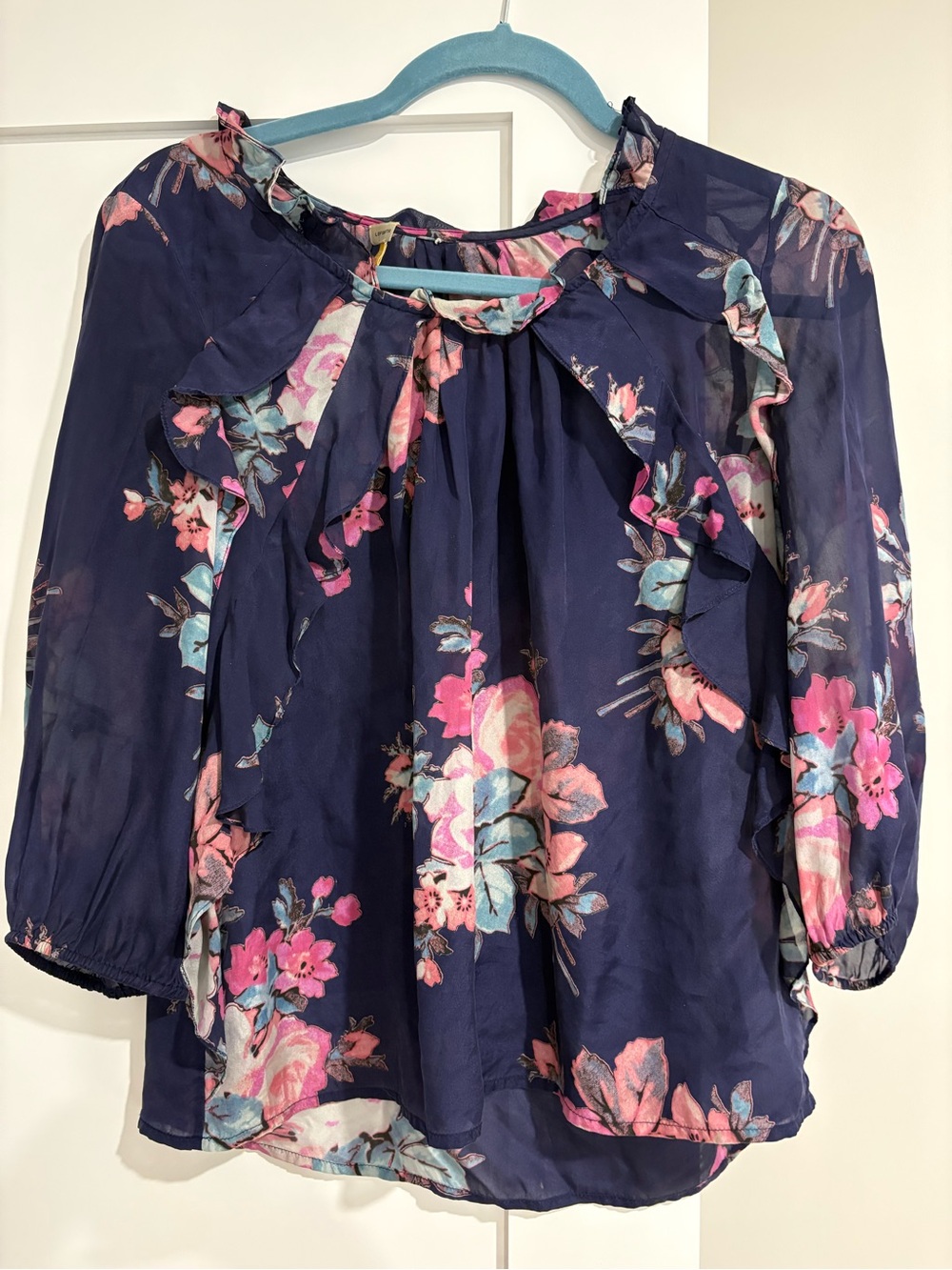 LEIFSDOTTIR floral blouse
